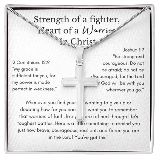 Strength Fighter Heart Warrior Christ For Him