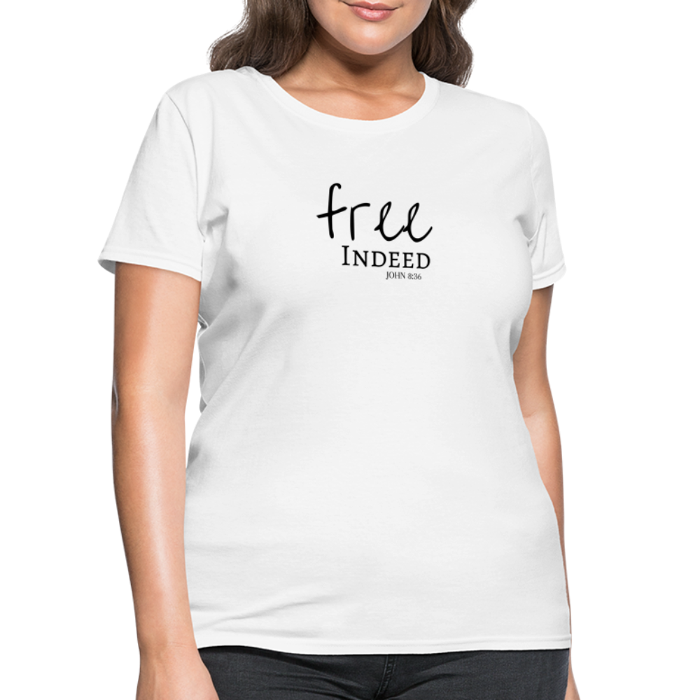 Free Indeed T-Shirt - white