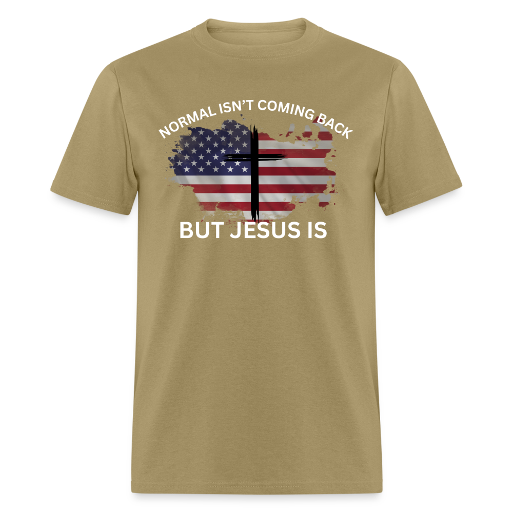 Normal Isn't Coming Back T-Shirt - khaki