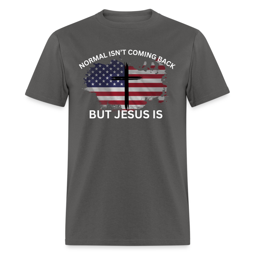 Normal Isn't Coming Back T-Shirt - charcoal