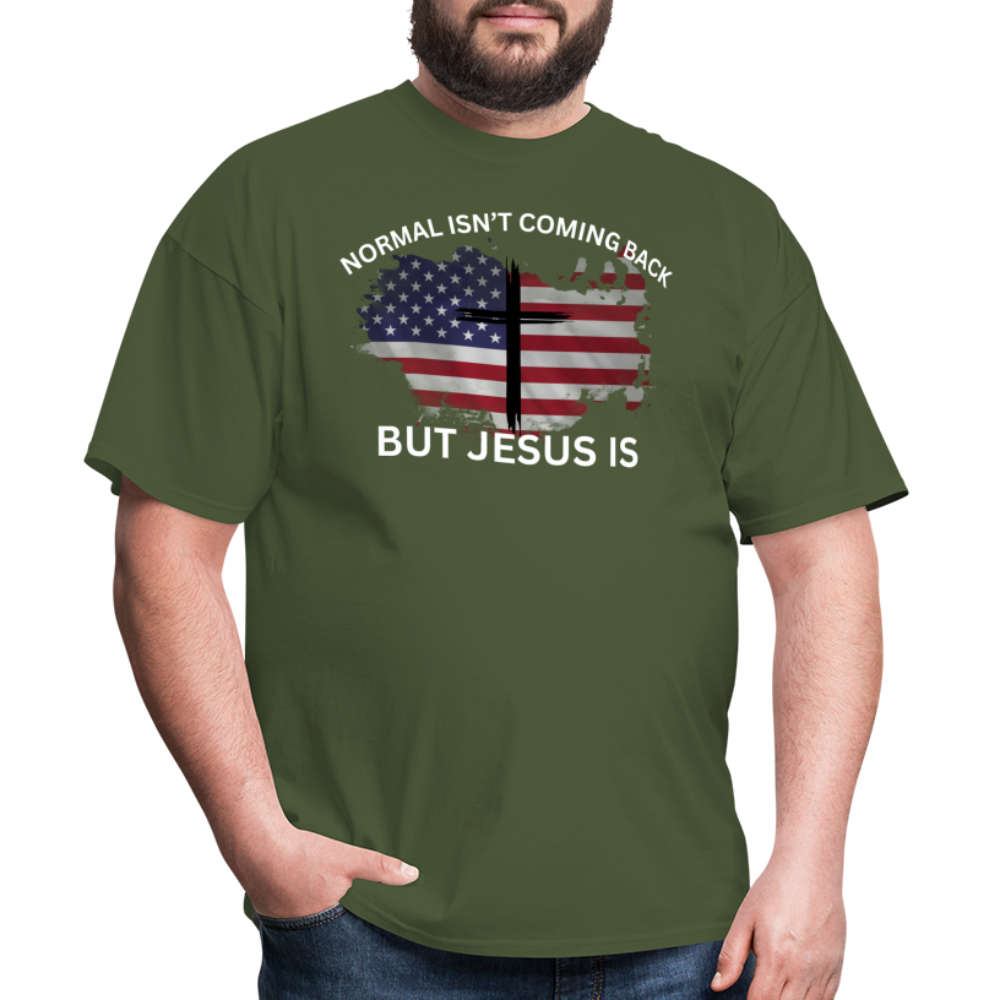 Normal Isn't Coming Back T-Shirt - military green