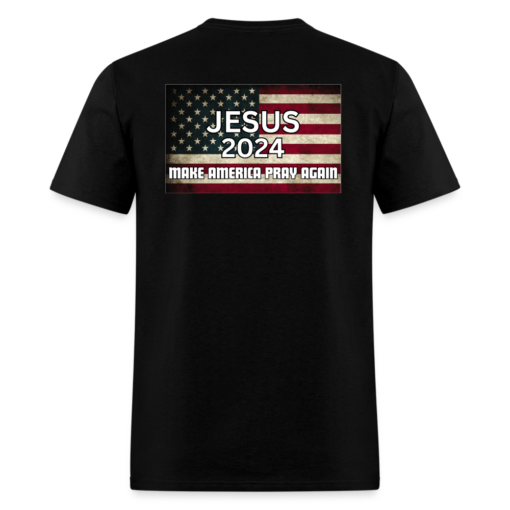 Jesus 2024 Make America Pray Again T-Shirt - black