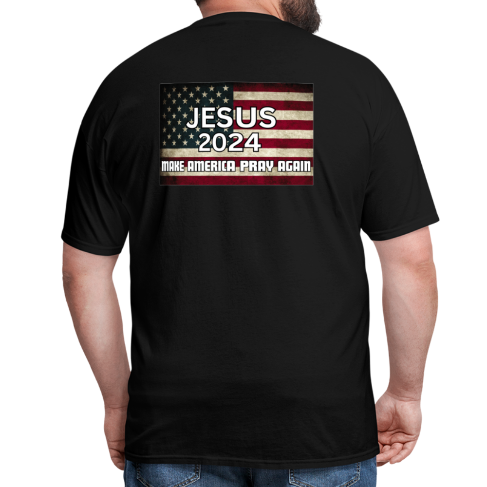 Jesus 2024 Make America Pray Again T-Shirt - black